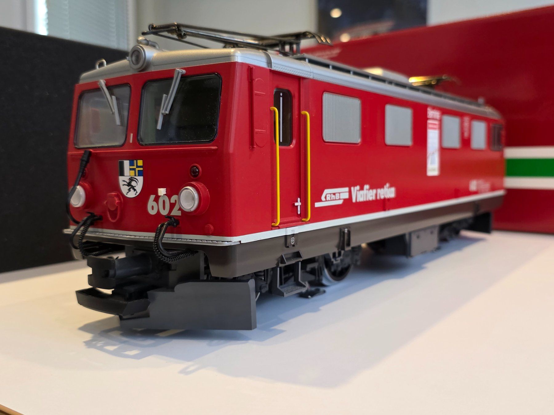 LGB Modellini di ferrovie: LGB 22042 RhB Ge 4/4 I – Nuovo e nell'imballaggio originale da Wallisellen venduto da SkipG45 3