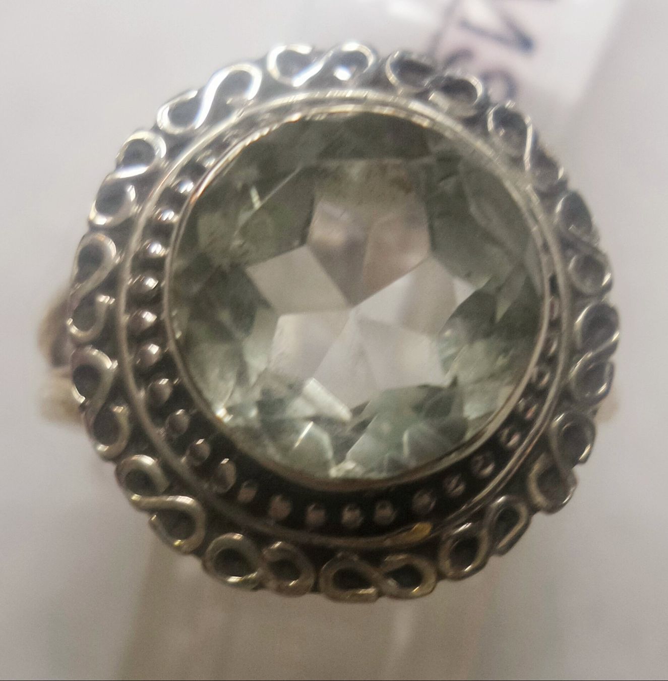 Anelli: Prasiolith Silber Ring – Nuovo (secondo la descrizione) da Zürich venduto da adriben 4
