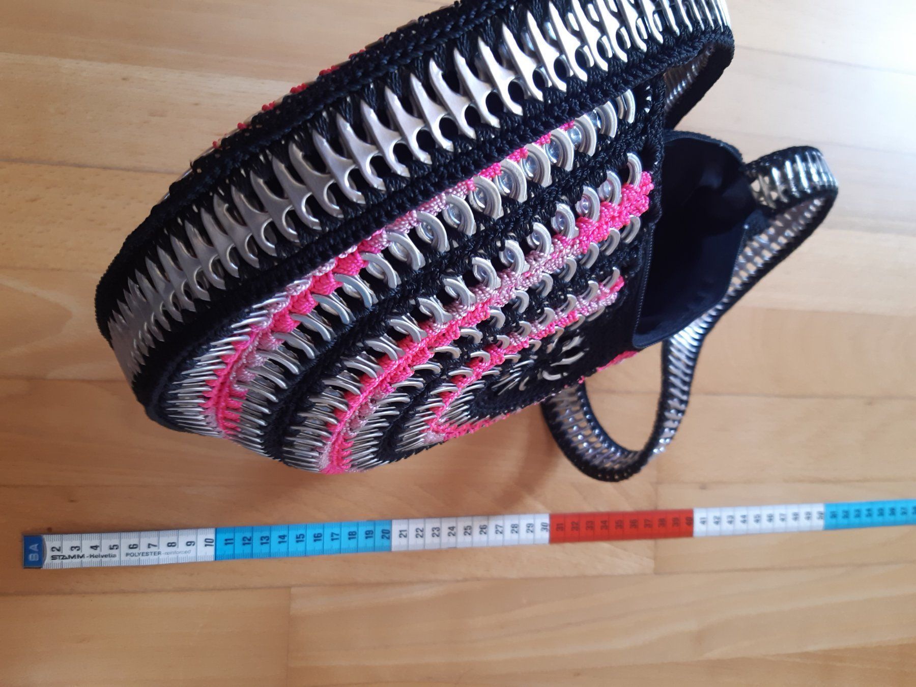 Taschen für Damen: Tasche pink schwarz – Gebraucht aus Bazenheid von batapa 3