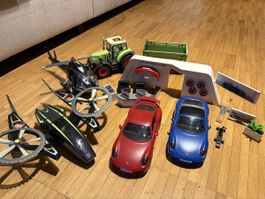 Playmobil Porsche/Polizei/Flugzeug Konvolut