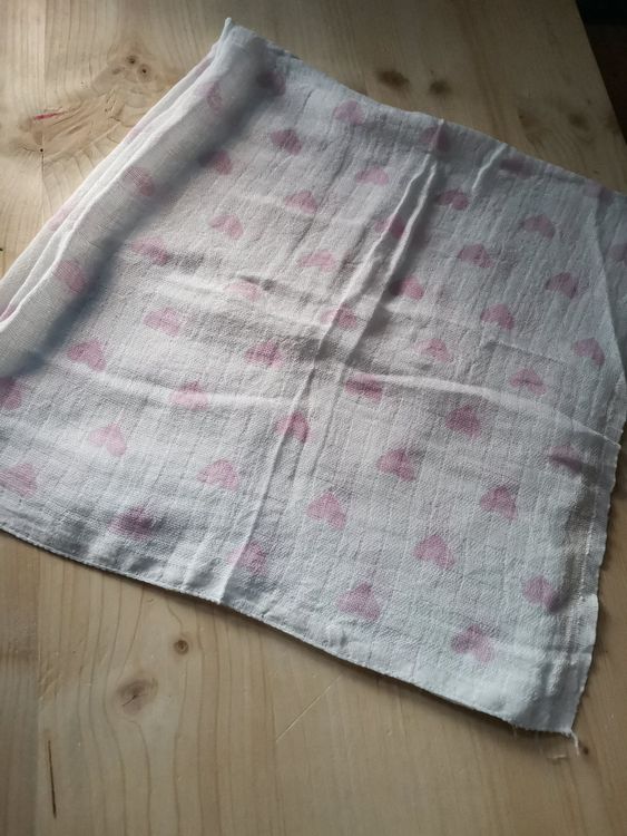 FILET Geburtsband Mit Herz - Zum Sticken Für Mädchen