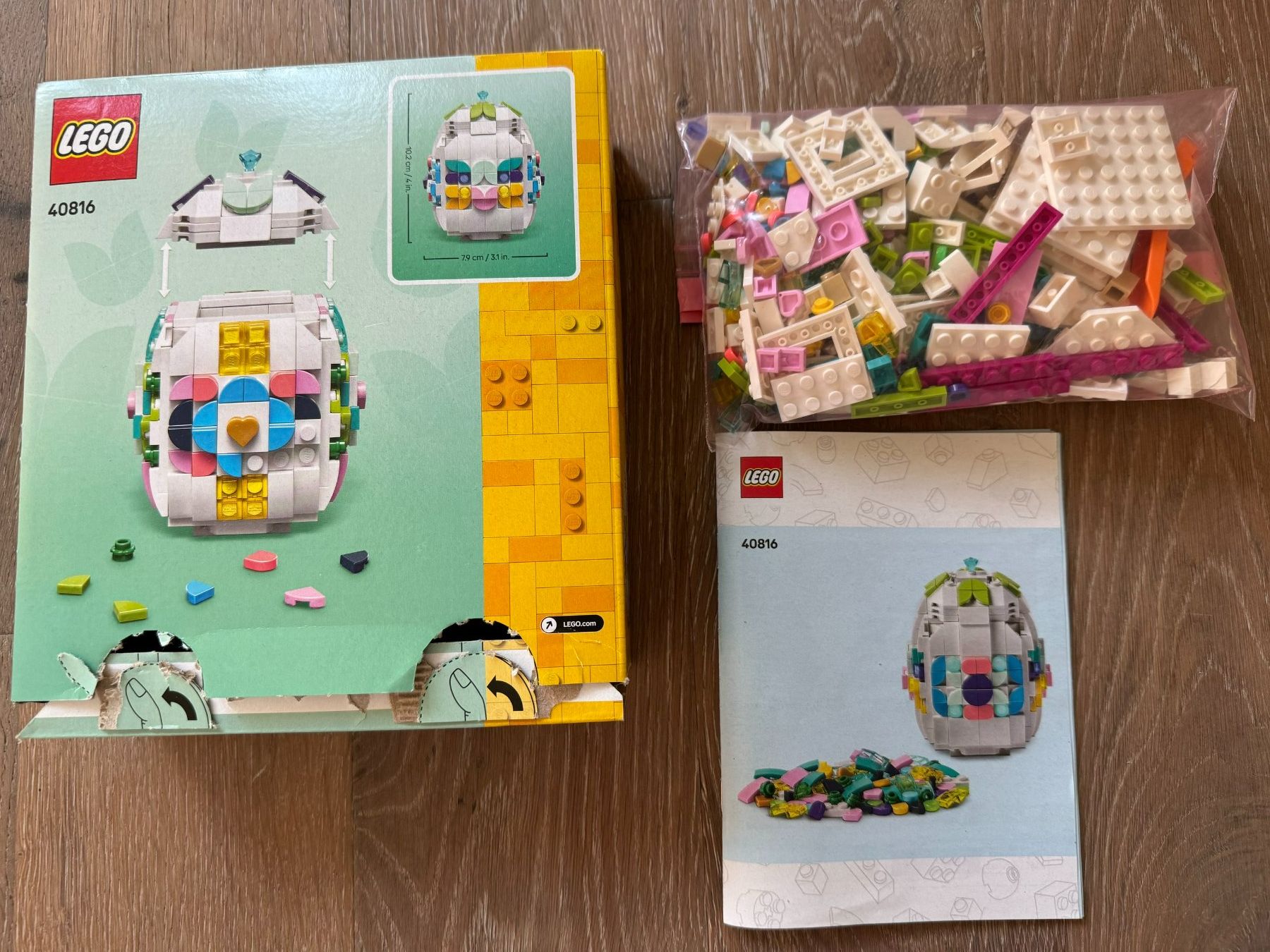 Lego Kit di costruzioni: LEGO 40816 Decorative Easter Egg – vollständig – Usato da Villigen venduto da pit_r6q9 1