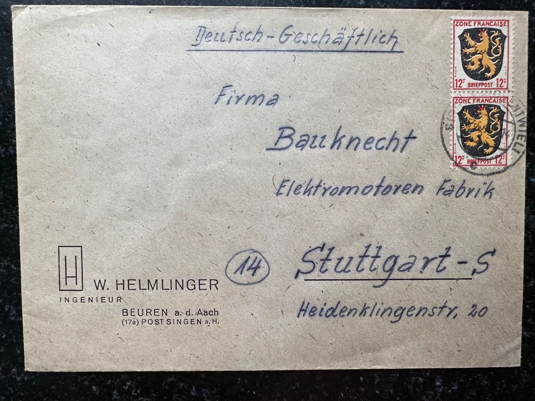 Buste & buste per spedizione: Alte Umschlag – Usato da Brugg venduto da bri_7h8s