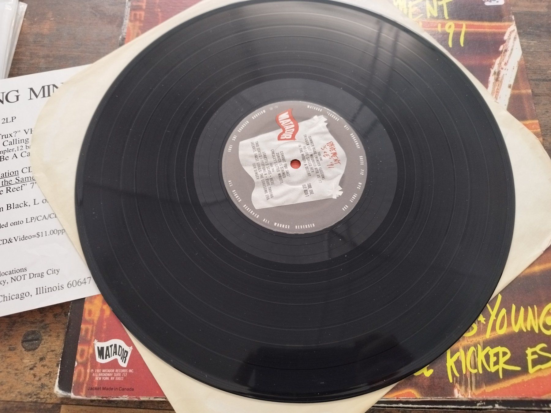 Dischi in vinile: Pavement Slanted & Enchanted Vinyl, RAR! – Usato da Lupfig venduto da fred-feuerstein 6