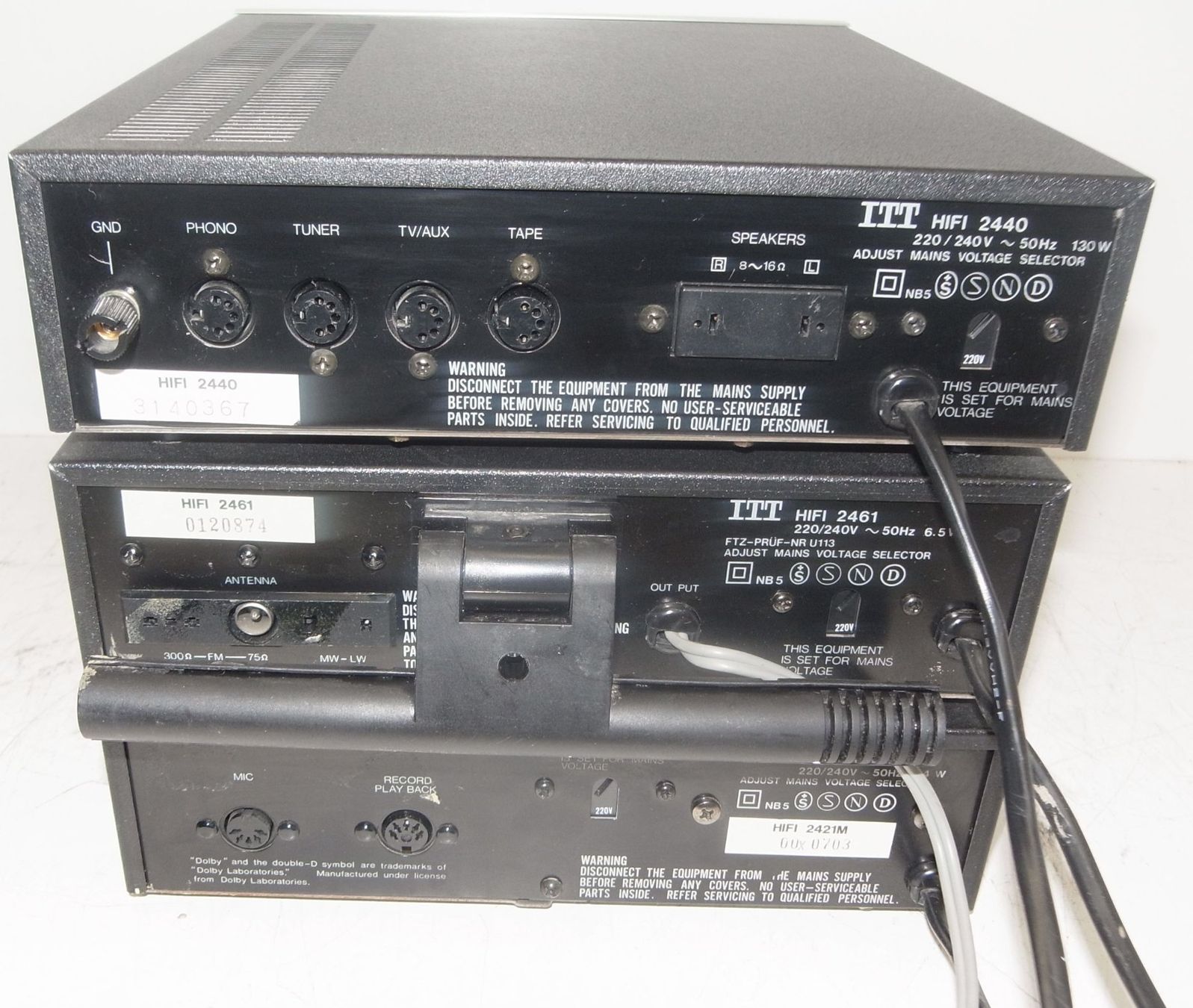 Lettore multimediale & Streamer: ITT Stereo Anlage mit Rack und Boxen – Usato da Männedorf venduto da livesteam 4