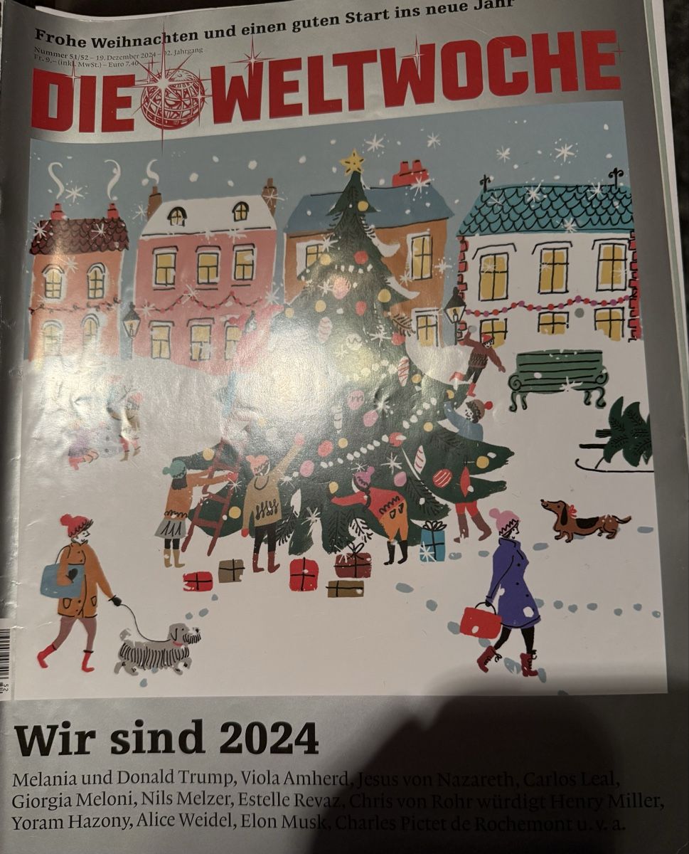 Zeitschriften & Magazine: WELTWOCHE- 41 Ausgaben/2024 – Gebraucht aus hunzenschwil von Oldipark 2