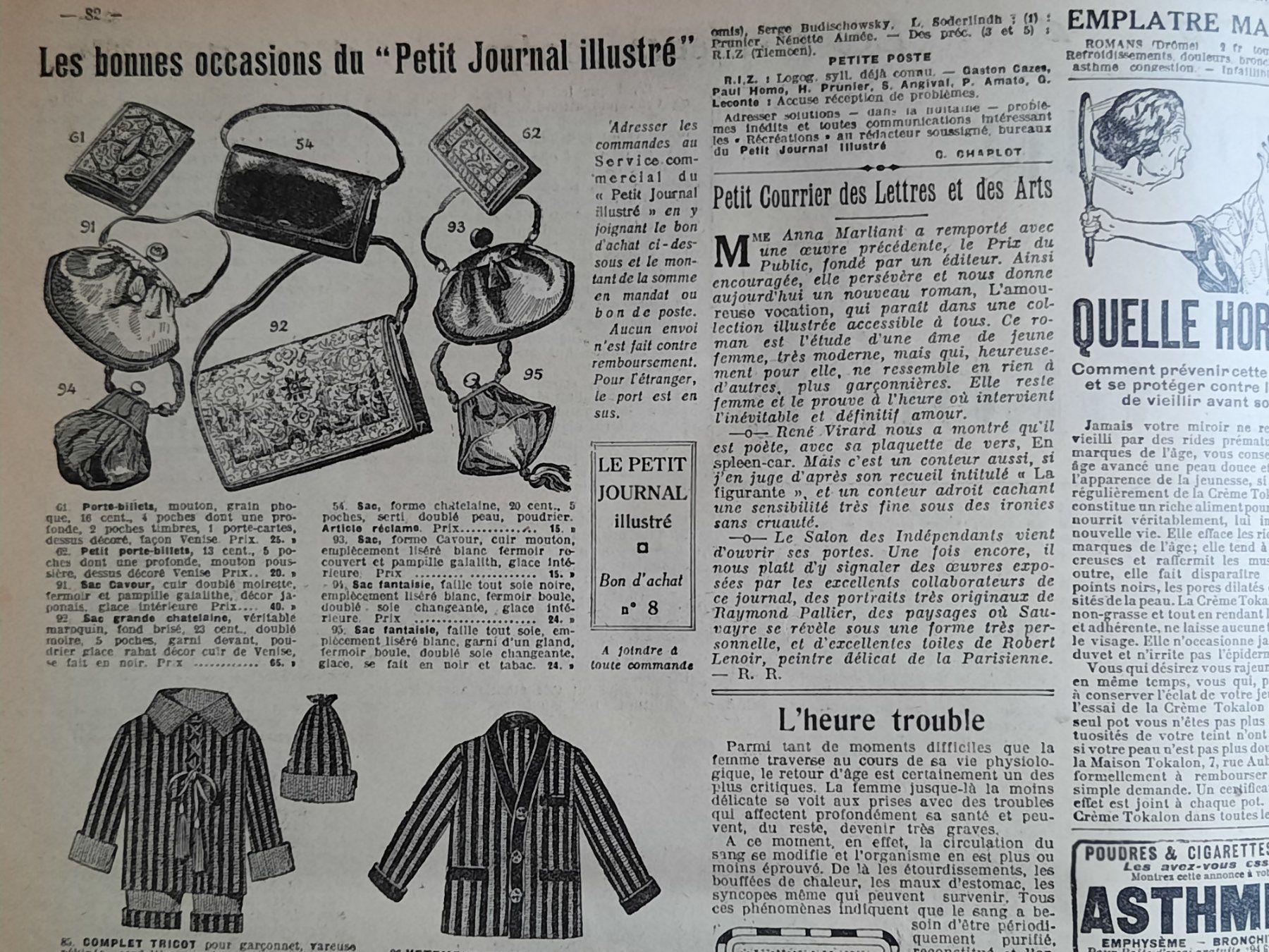 Riviste & Magazine: Le petit journal de 1922 – Usato da Murten venduto da Meryflo 6