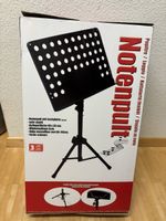 Notenpult Musikständer schwarz neuwertig