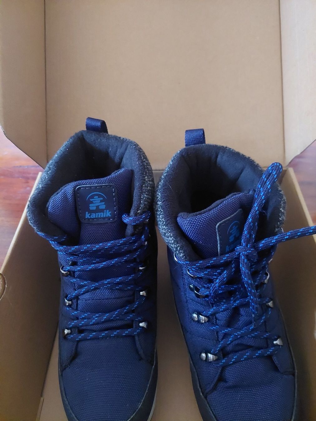 Kamik Scarpe per ragazzi: Kamik Winterstiefel Owl Grösse 35 – Usato da Beckenried venduto da Havacola 1