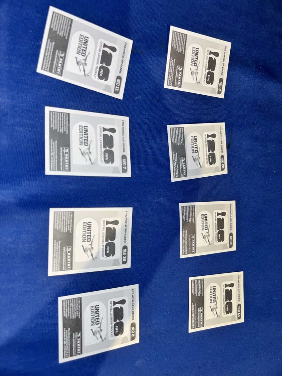Panini Carte collezionabili: Niederland 8x panini – Nuovo (secondo la descrizione) da Olten venduto da Melxnie_46 1