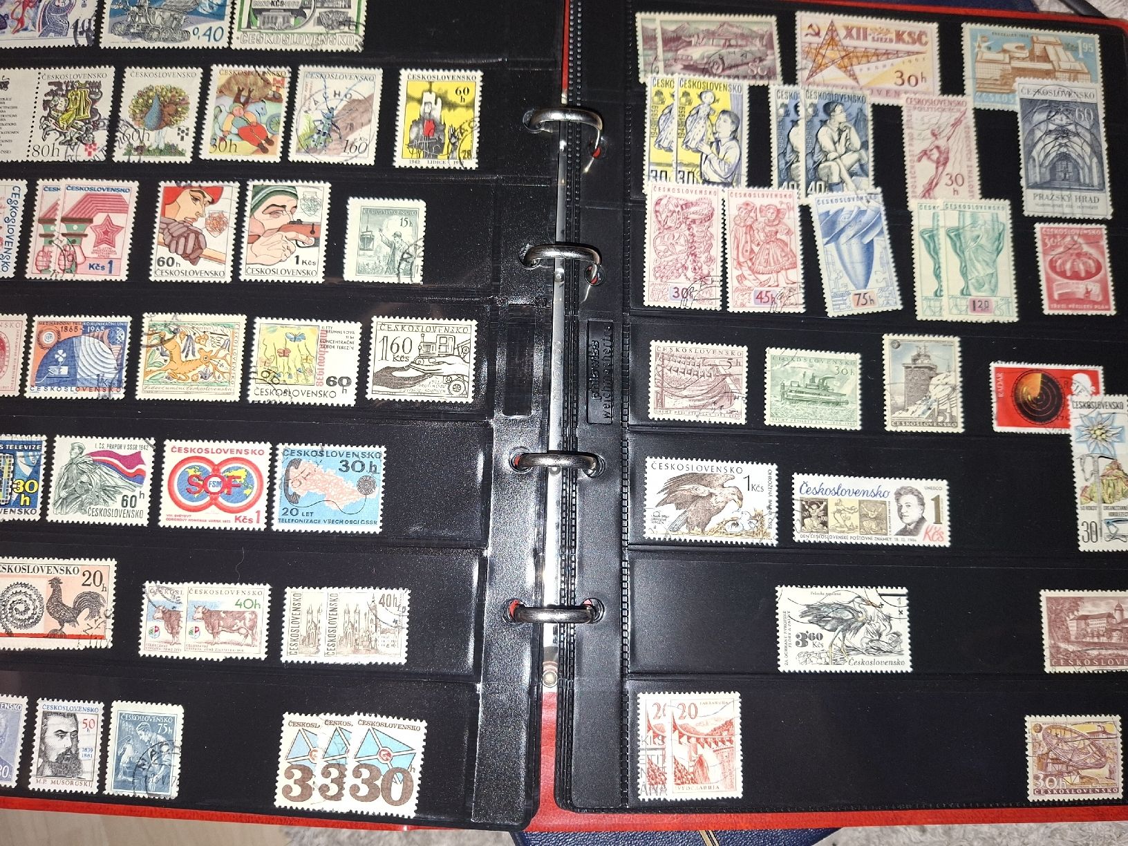 Tous les timbres: Briefmarkensammlung Tschechien  – D'occasion à Balgach par SIMEON27 4