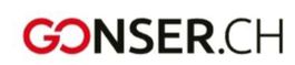 Gonser 20.- Rabatt ab 60.- | 31.8.26