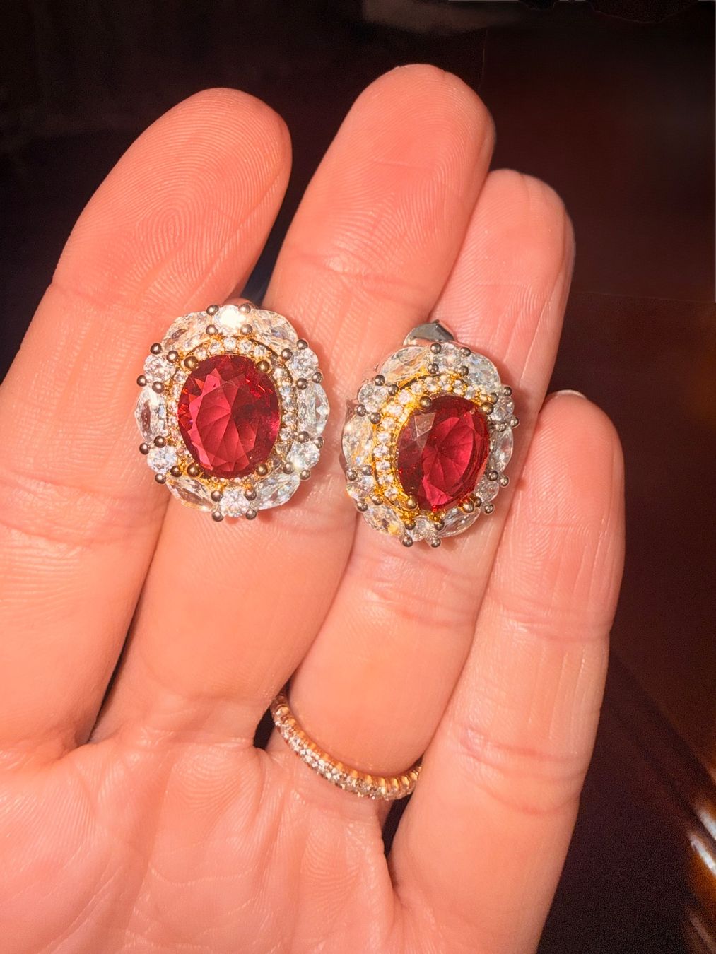 Sonstiger Schmuck: Ensemble de bijoux Rubis – Neu und originalverpackt aus St-Maurice von Sandrinette123 4