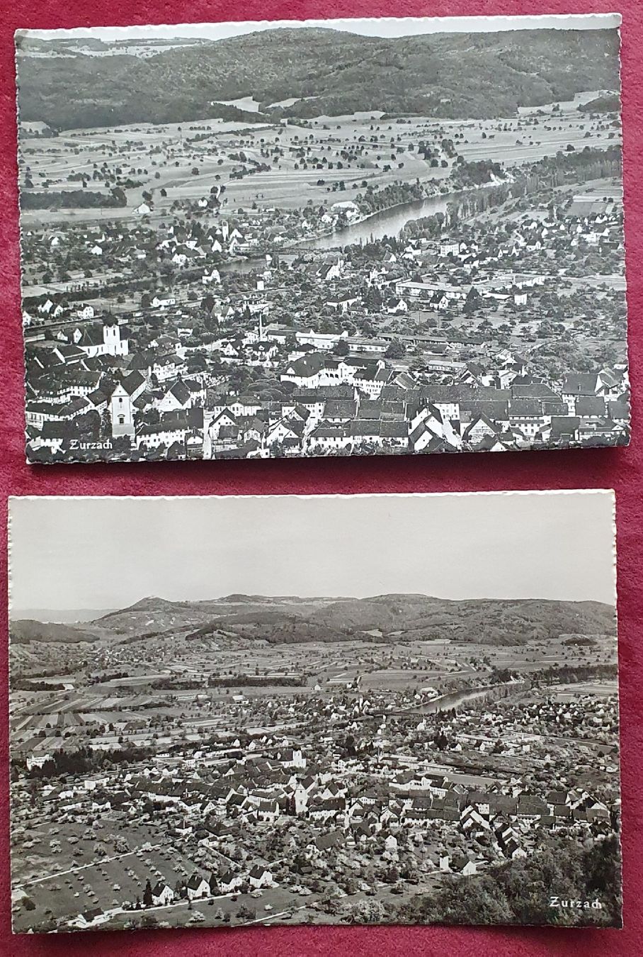 Cartoline postali: 2 Ansichtskarten Zurzach – Usato da Kreuzlingen venduto da Rschweiz1