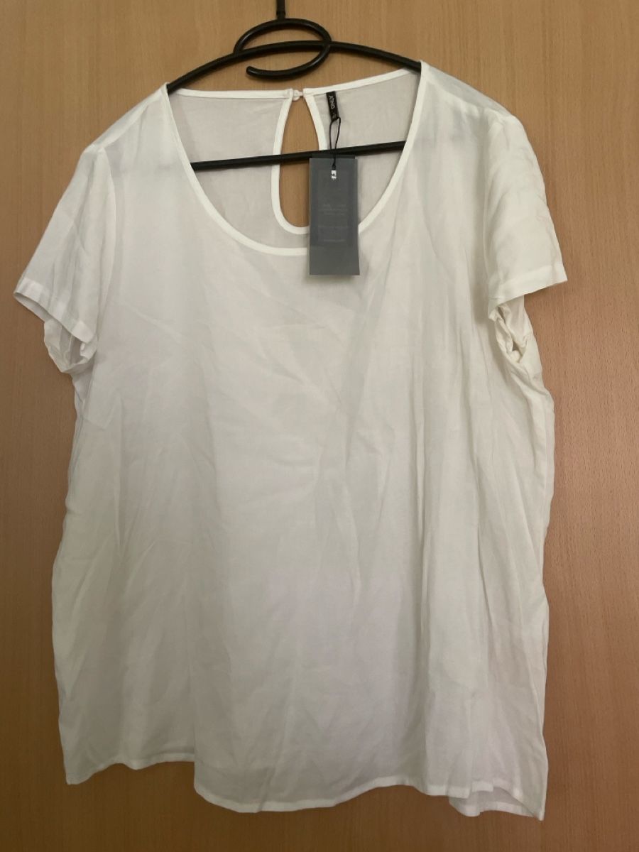 Only T-shirt: Neues only Shirt Gr 40 weiss – Nuovo e nell'imballaggio originale da Illnau venduto da cla_jqf8