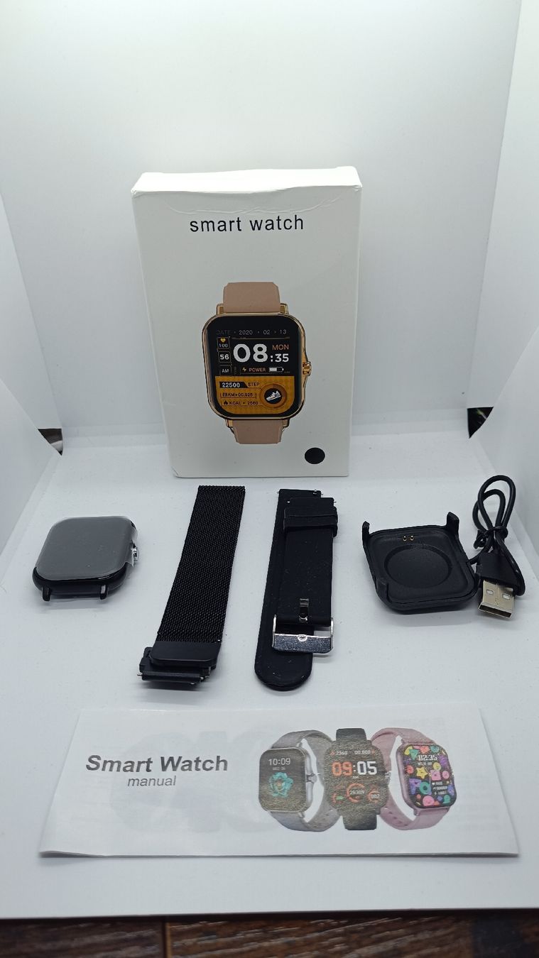 Smartwatch: Neue Smartwatch mit 2 Armbändern | Bluetooth | OVP | Unbenut – Nuovo e nell'imballaggio originale da Zuchwil venduto da Projekt_Schuldenfrei