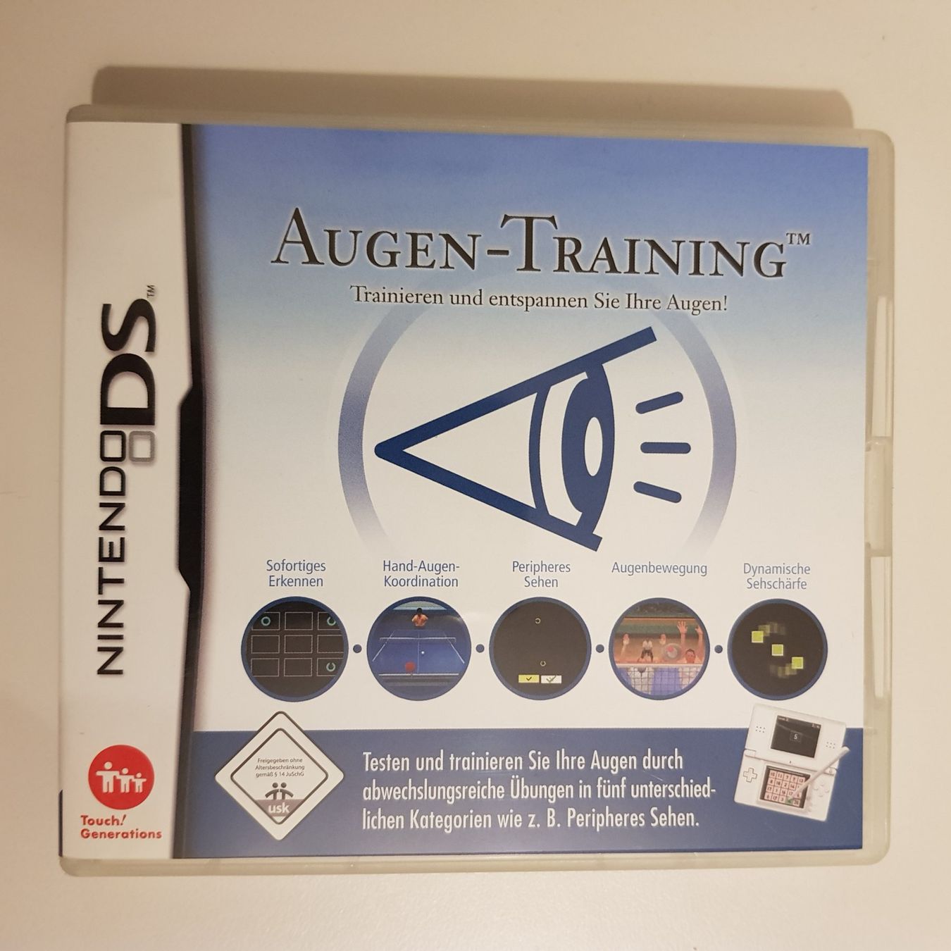 Nintendo Giochi: Augen-Training /DS – Usato da Münchenstein venduto da 2DGames