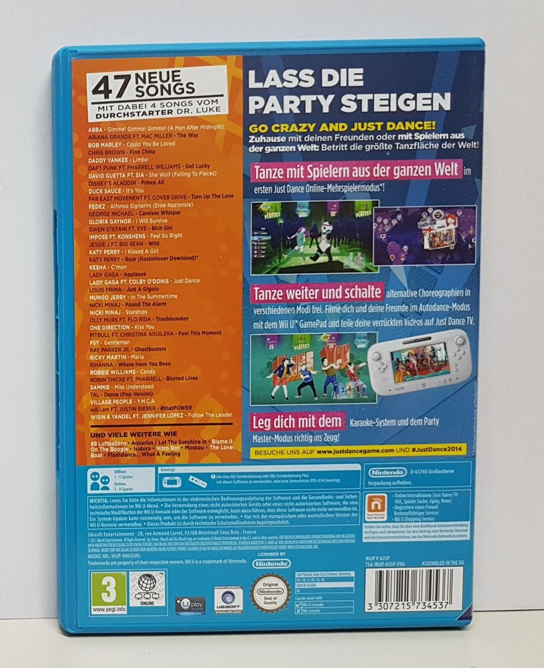 Nintendo Giochi: Just Dance  Go Crazy Lass die Party steigen  Wii U – Usato da Schüpfheim venduto da Games_Spielkonsolen 2