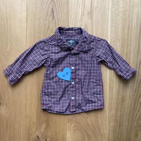 H&M Hemd Gr. 68 - Kariert, Top Zustand! Babykleidung