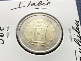 2 Euro Italia 2025 Iubileum 2025 unzirkuliert stgl.
