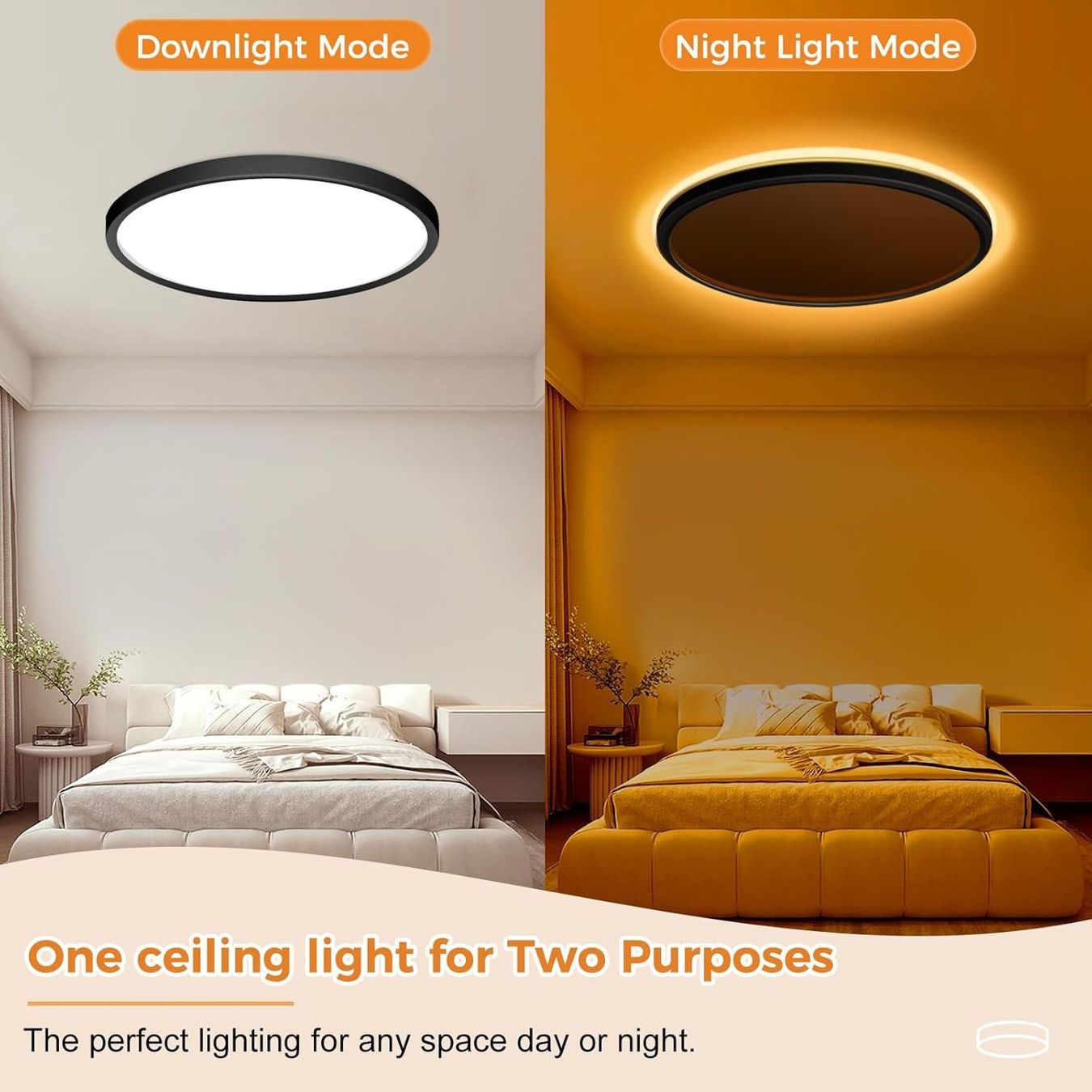 Lampadari & plafoniere: LED Deckenleuchte 24W Dimmbar Fernbedienung Rund – Nuovo e nell'imballaggio originale da Schaffhausen venduto da her_zt65 2
