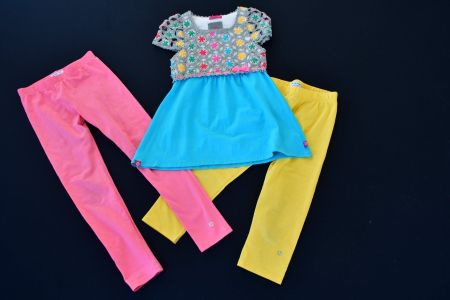 neu Tunika von Bomba , 2 Leggins von Majoral 128 134