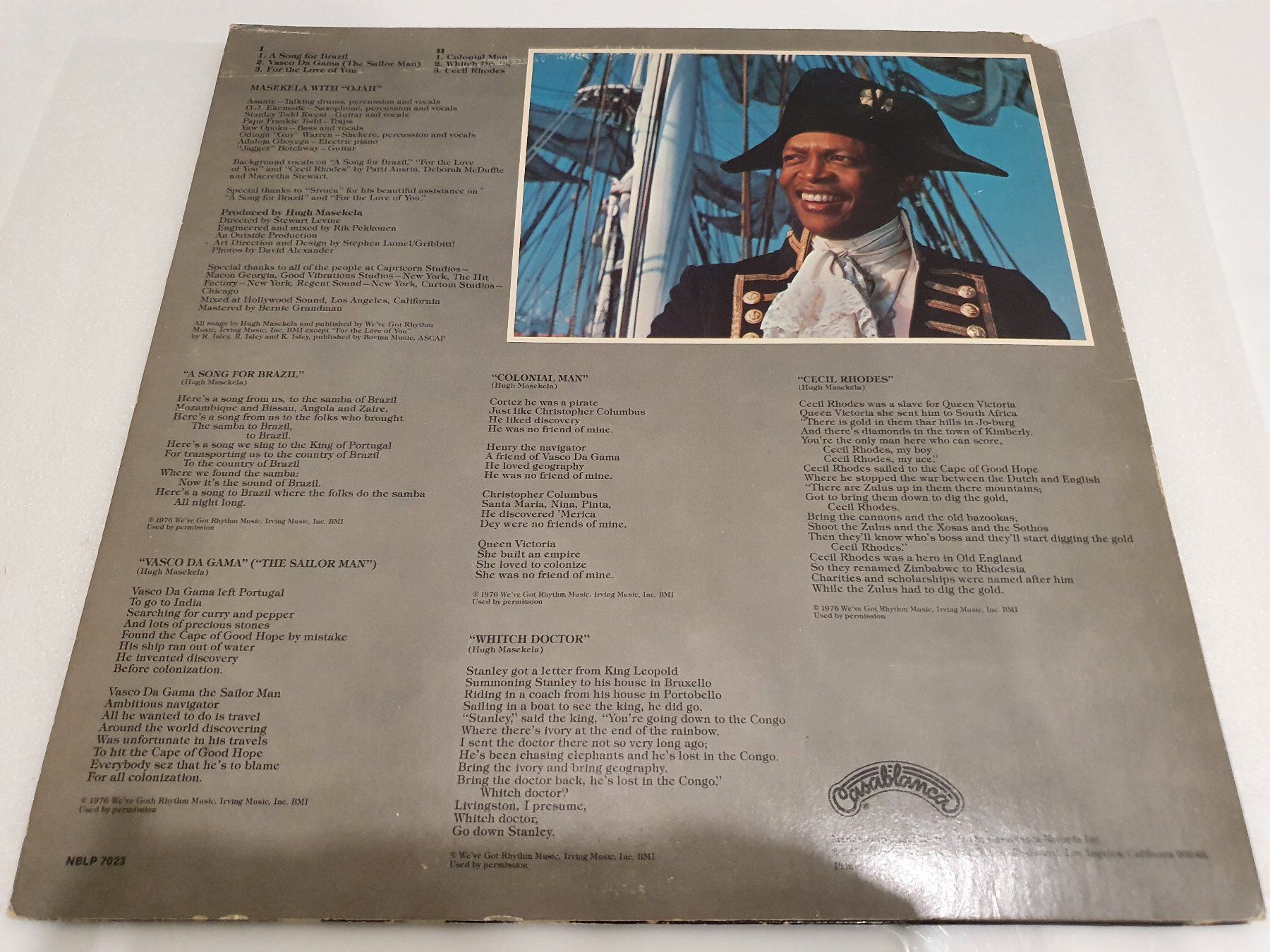 Dischi in vinile: Masekela – Colonial Man – Usato da Uster venduto da Vinyl-Leidenschaft 1