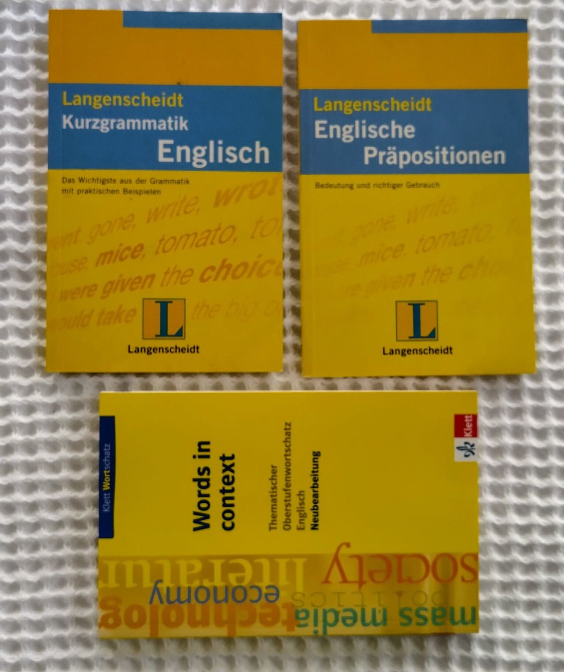 Libri: 4 x Grammatik, Wortschatz, Beispielsätze Englisch – Usato da Zürich venduto da Mokile 1