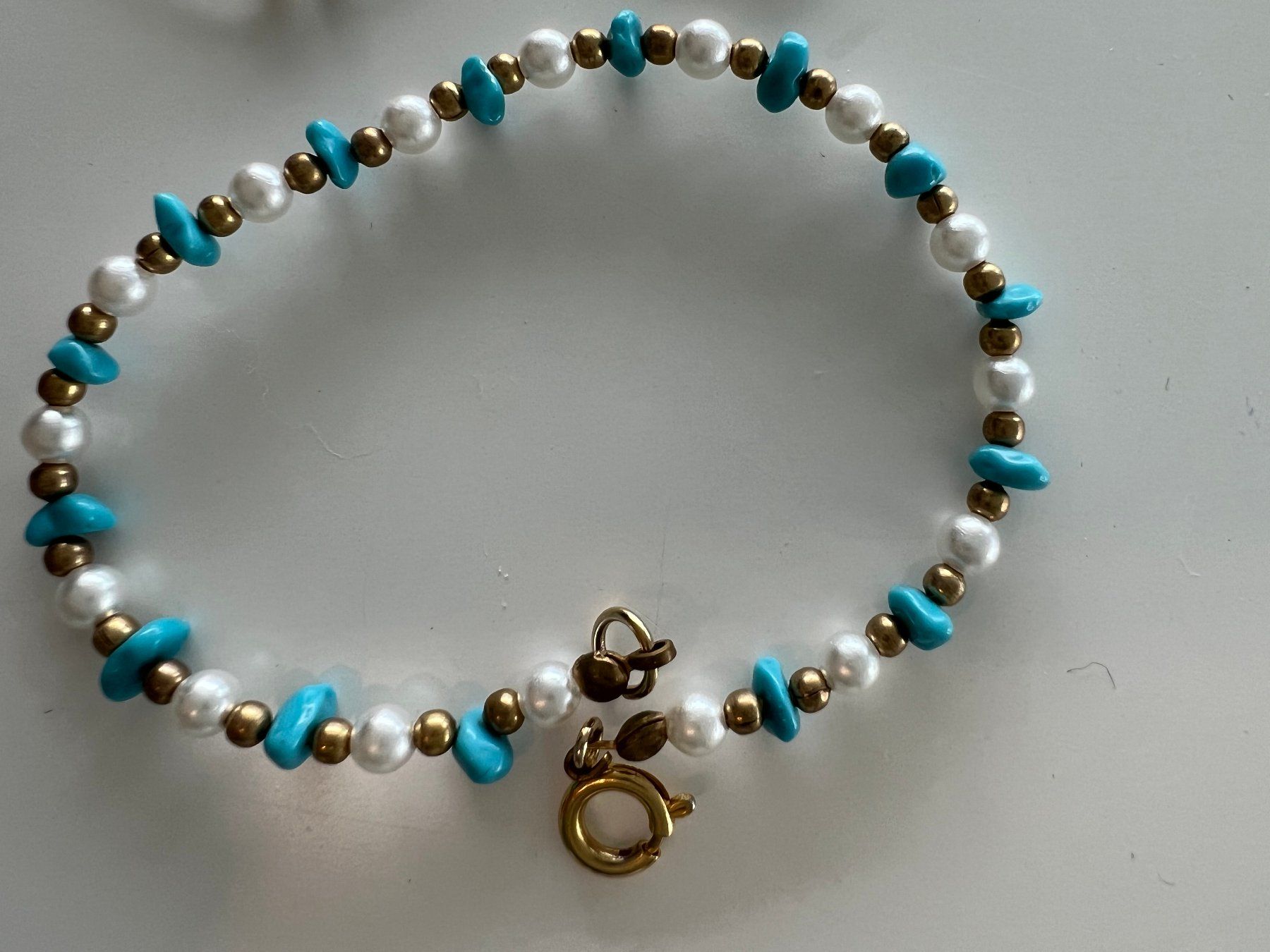 Orecchini pendenti & Orecchini a lobo: Paar wunderschöne Ohrringe und Armband – Usato da Horgen venduto da Esterina 2