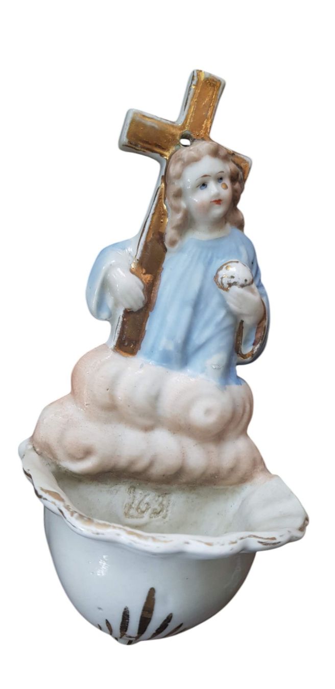 Figuren: Weihwasser Engel antik 1900 – Gebraucht aus Mörschwil von antiksalon21 3