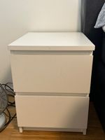 Lot de 2 tables de chevet / commodes 2 tiroirs IKEA KULLEN