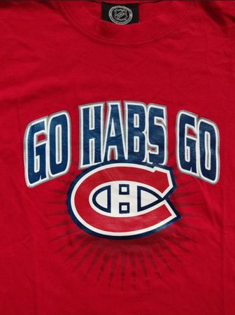 T-Shirt Go Habs Go Montreal Canadiens Gr XL