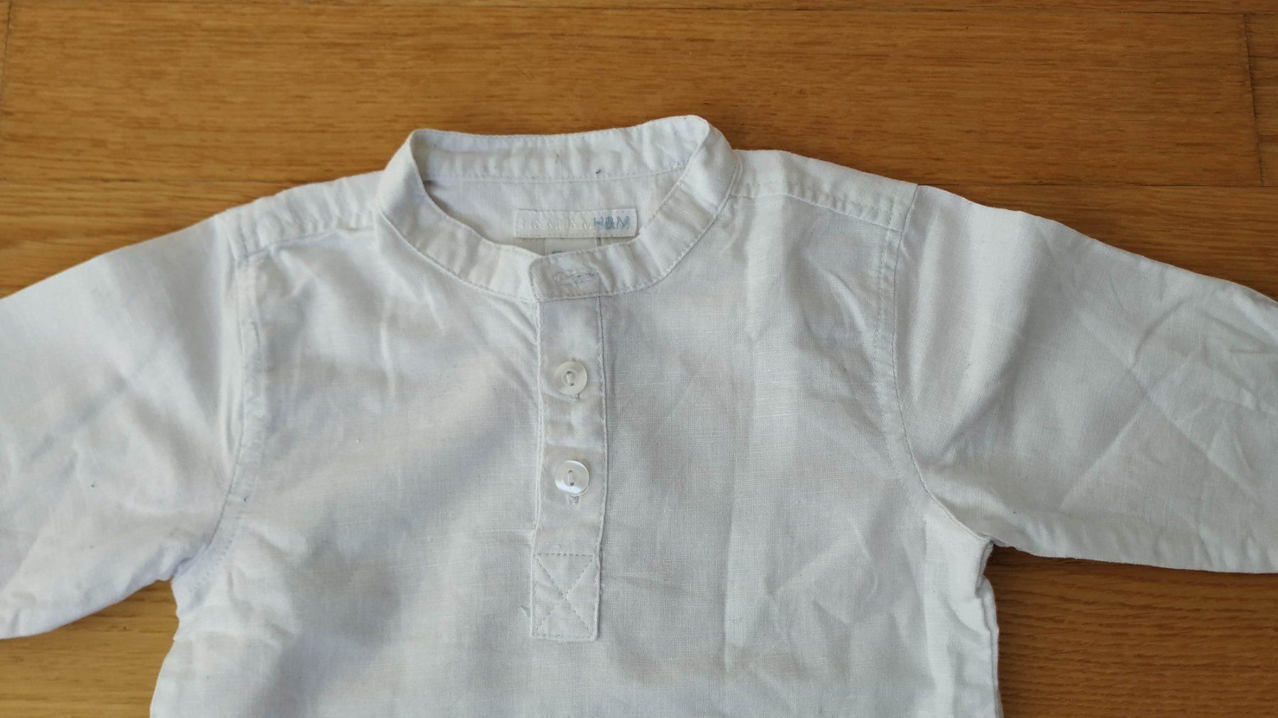 Camicie, Top & T-shirt: Chemise blanche Taille 74 (6-9 mois) – Usato da Carouge GE venduto da for_8yym 1