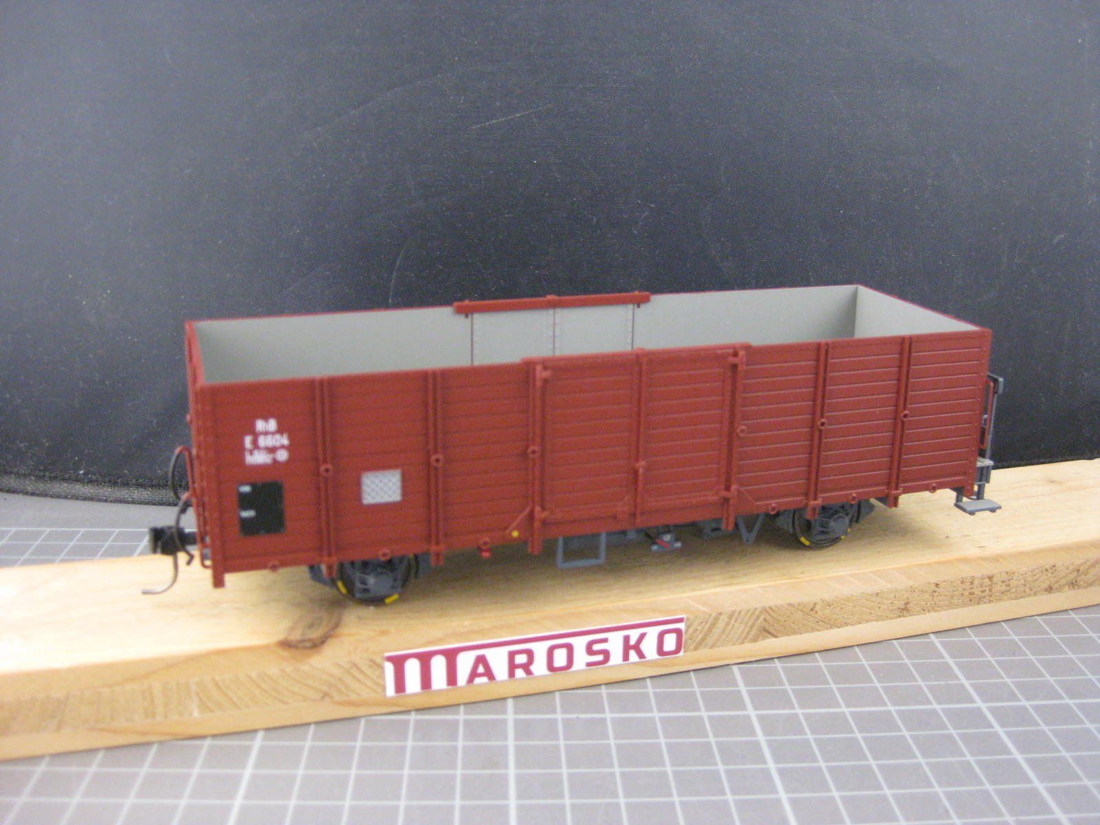 Bemo Modellini di ferrovie: Bemo 9451 104, RhB E 6604, mit OVP, neuwertig – Usato da Malters venduto da Marosko