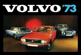 Blechschild-VOLVO MODELLE 1973