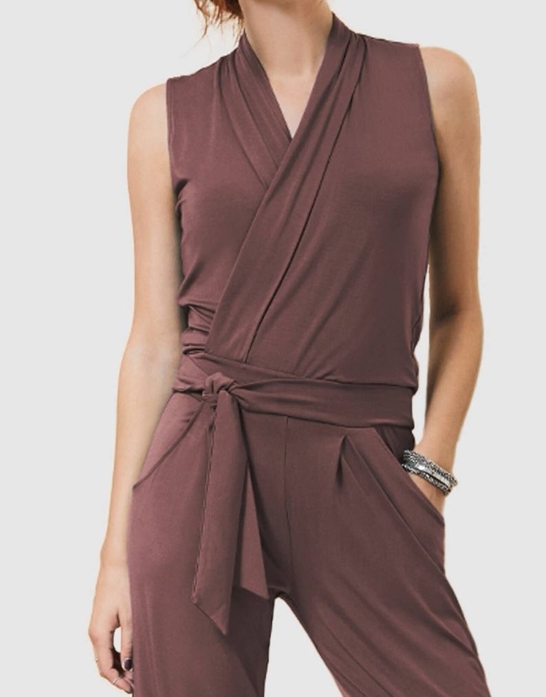 Tute: Les Lunes Jumpsuit Stella Grösse M Braun – Nuovo (secondo la descrizione) da Riehen venduto da den_9s88 1