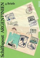 Schiffspost ARGENTINIEN 4 Briefe