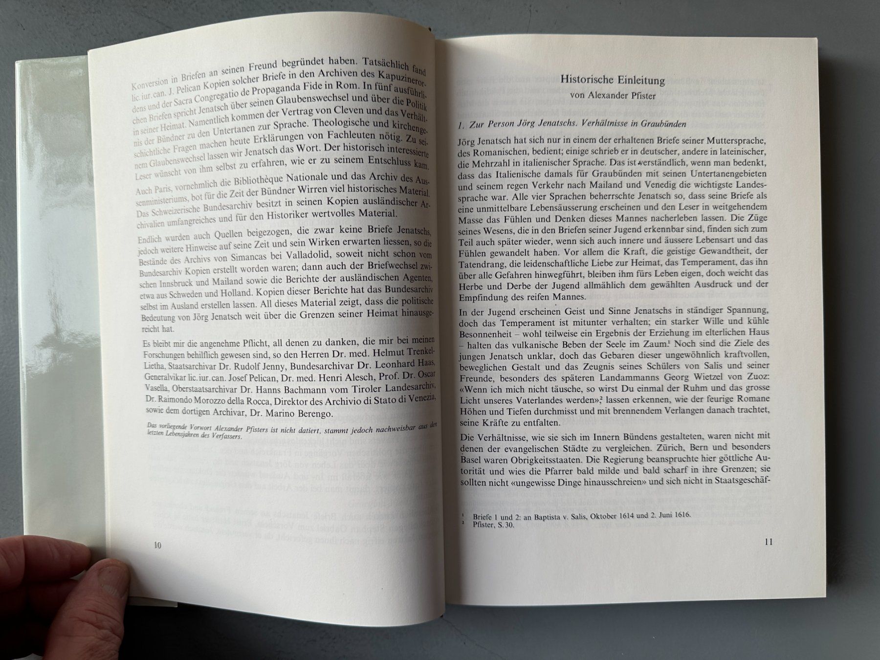 Bücher: Alexander Pfister: Jörg Jenatsch Briefe. – Gebraucht aus Zürich von allp 4