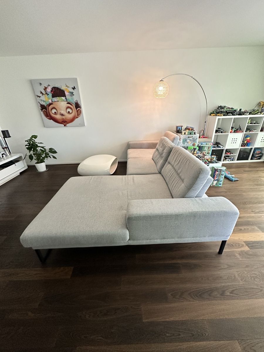 Divani: Ecksofa, Stoff hellgrau, von Möbel Pfister – Usato da Unterengstringen venduto da Gargamela7 2