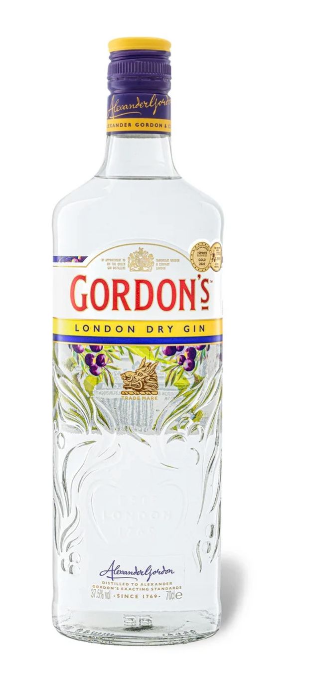 Bevande alcoliche: Gordon's London Dry Gin 37,5% Vol – Nuovo (secondo la descrizione) da Bülach venduto da RockBottomOffTheRamp