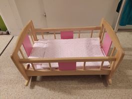 Baby-bett / Puppen-bett / schauckel-bett