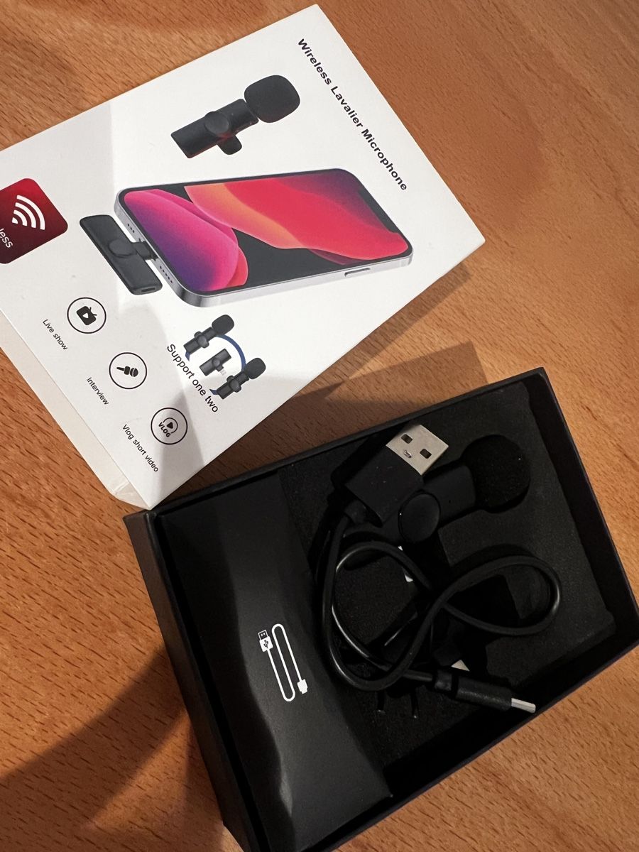 Microfoni: Lavalier Mikrofon für iPhone neu – Nuovo e nell'imballaggio originale da Windisch venduto da Slamit 1