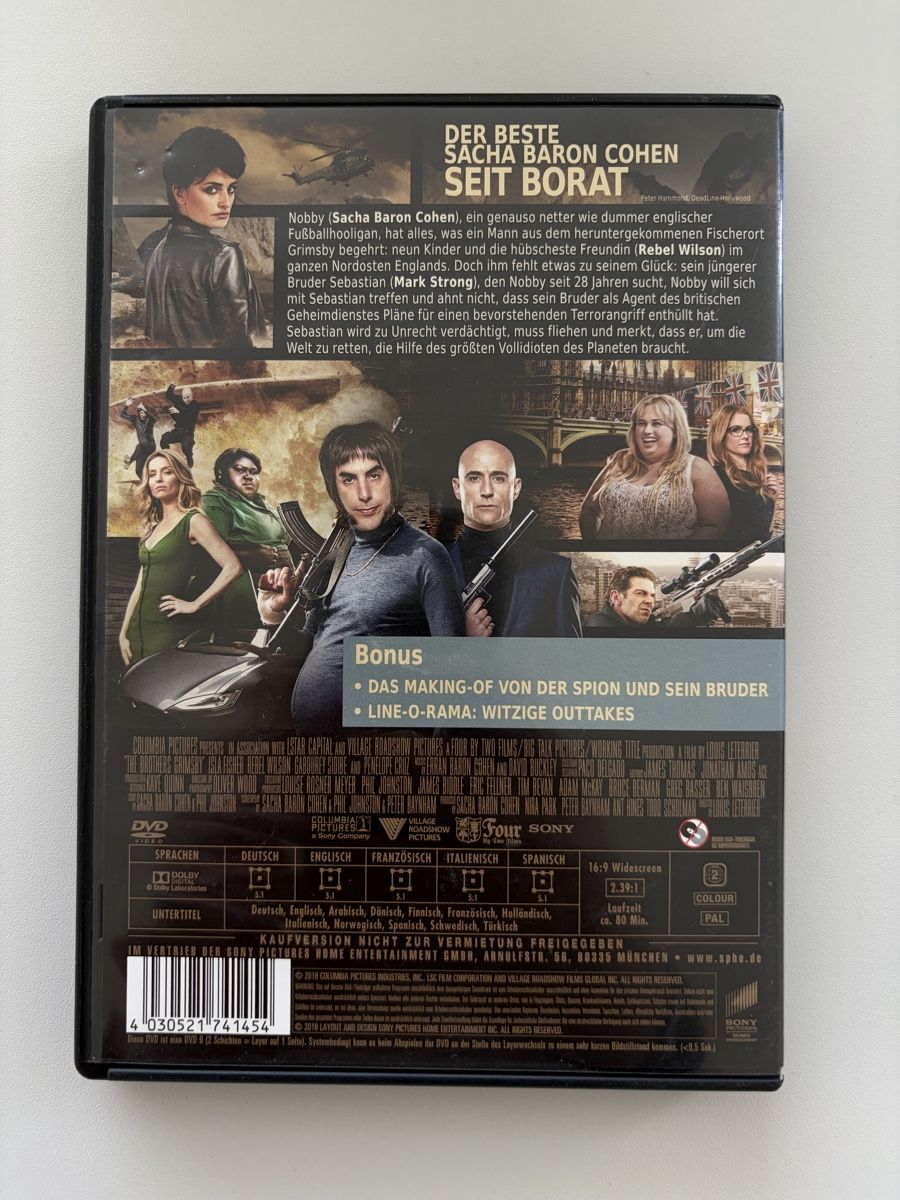 Tutti i DVDs: Der Spion und sein Bruder (DVD) – Usato da Ibach venduto da Salem7 1