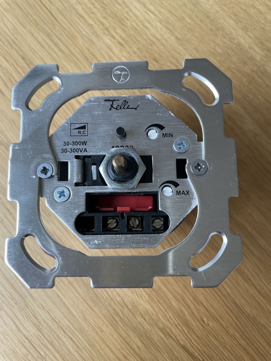 Feller Schalter: Feller Edizio due RC Drehdimmer – Gebraucht aus St. Gallen von