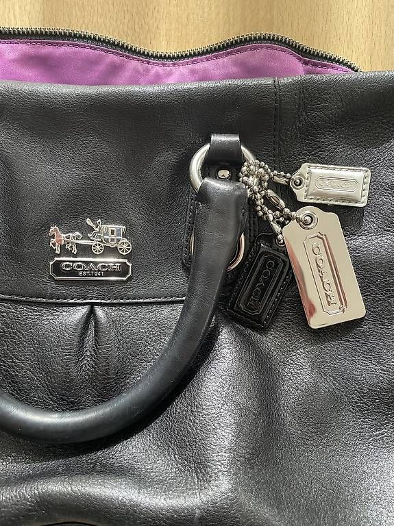 Coach Taschen für Damen: Original Coach Lederhandtasche – Gebraucht aus Rotkreuz von Kasli2410 1