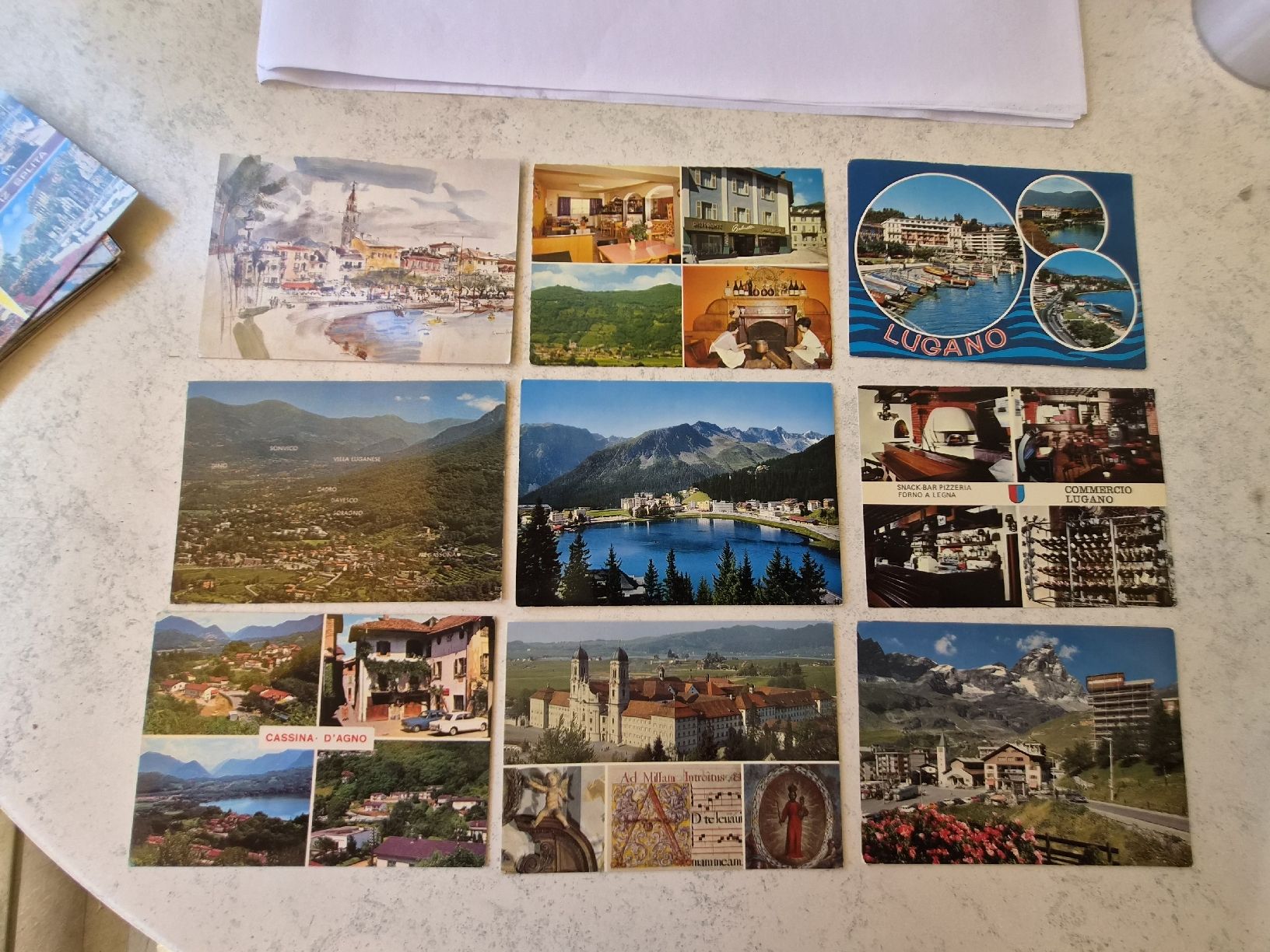 Ansichtskarten: cartoline – Gebraucht aus Lugano von Maxpaney