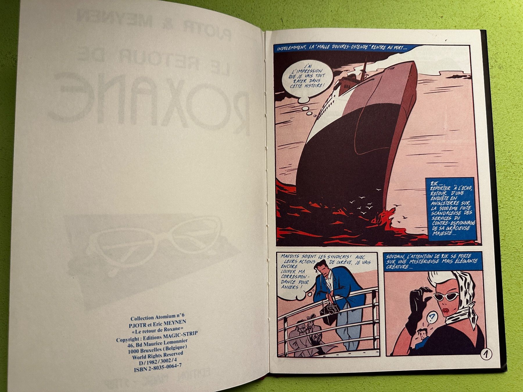 Fumetti: Pjotr & Meynen: Le retour de Roxane – Usato da Zürich venduto da allp 2