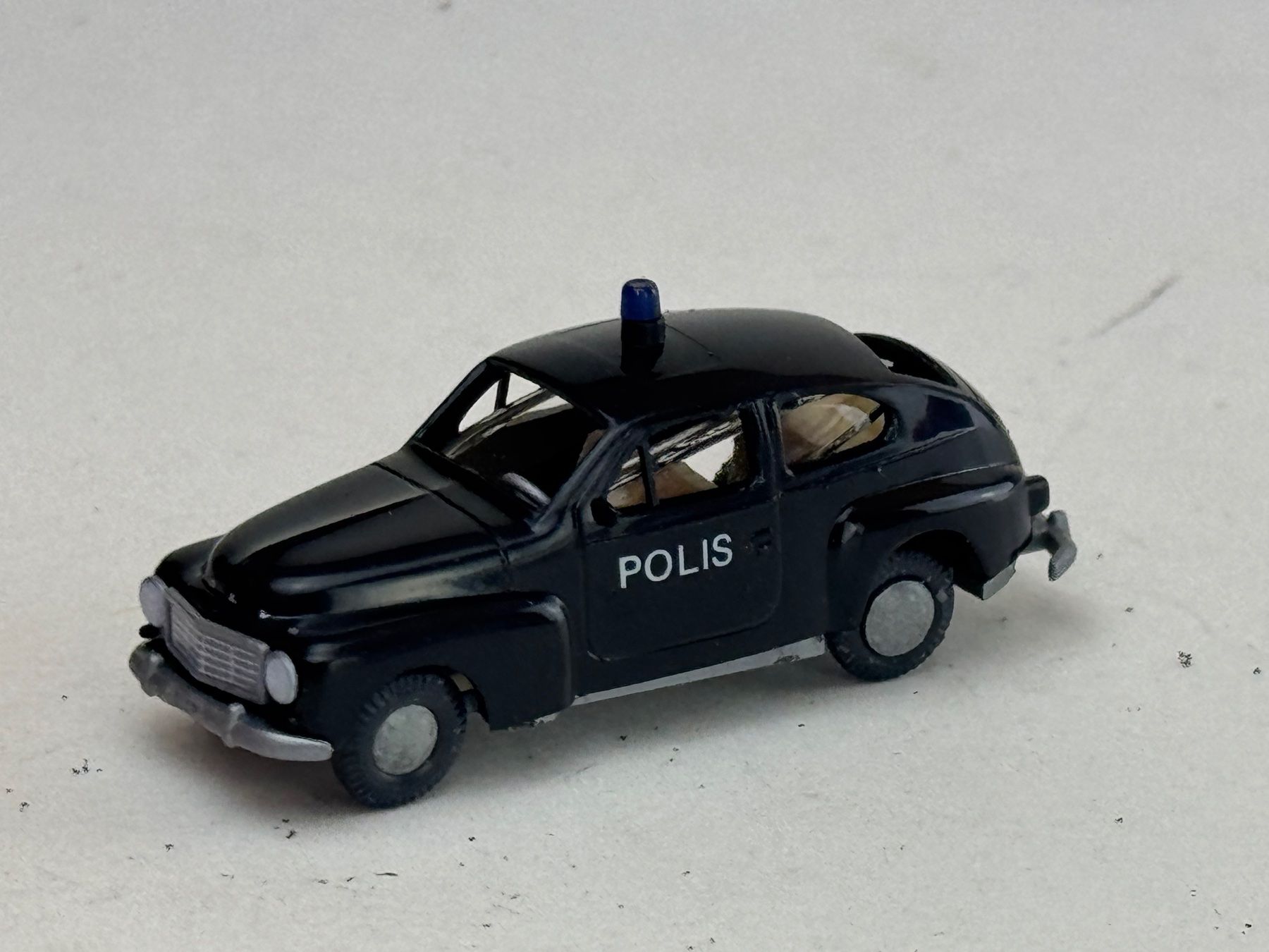 Praliné Modellini d'auto: GB5-Praline Volvo P 544 Polizei – Usato da Elm venduto da Wikmtz