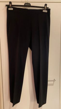 MARC CAIN , elegante Hose mit Bügelfalte schwarz