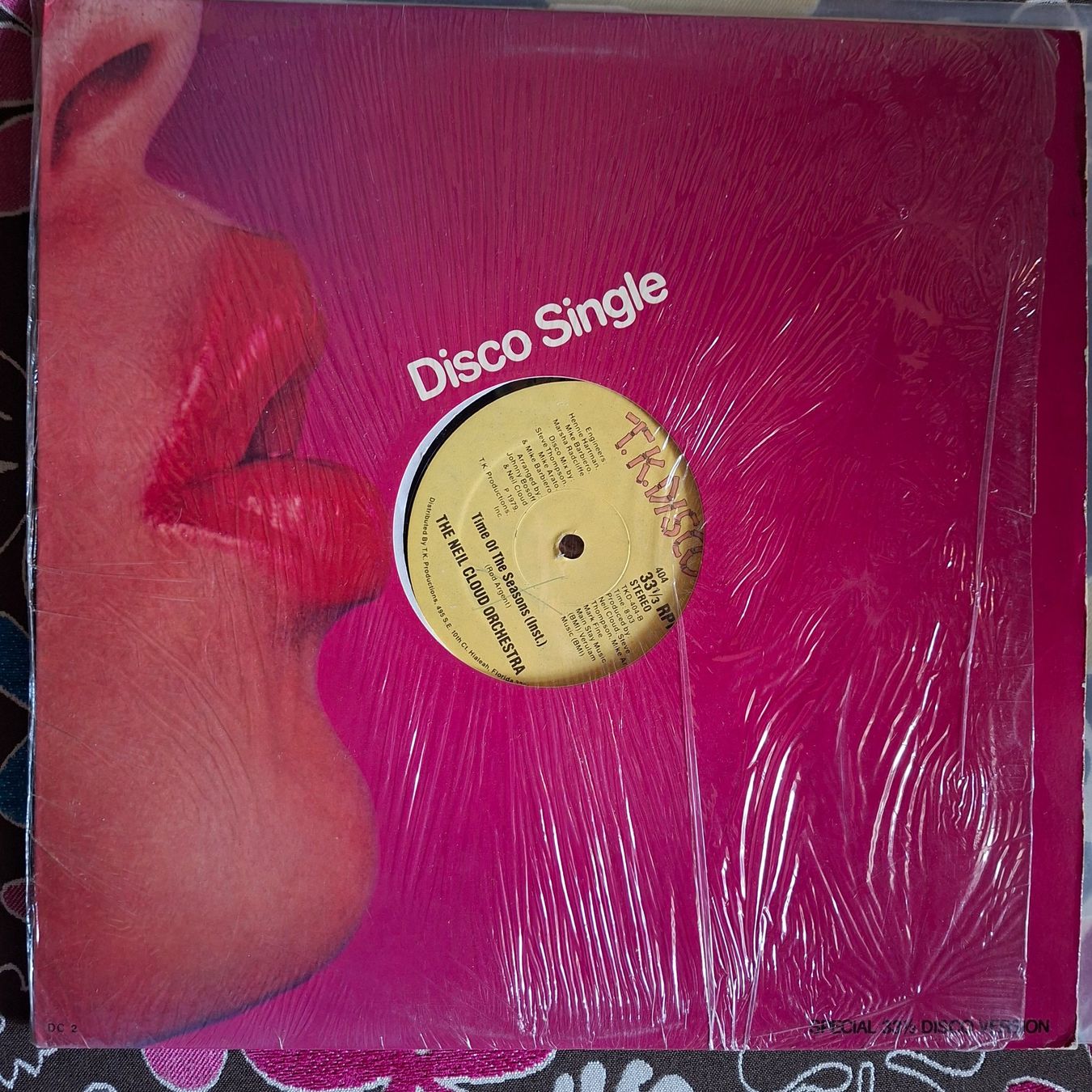 Schallplatten: Maxi Single 12" The Neil Cloud Orchestra TK Disco Miami – Gebraucht aus Burg AG von ..machine_rec..